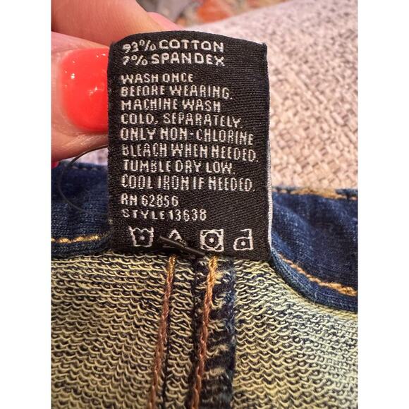 Hue Denim Skinny Soft Casual Leggins Jeans Size L - Picture 5 of 7